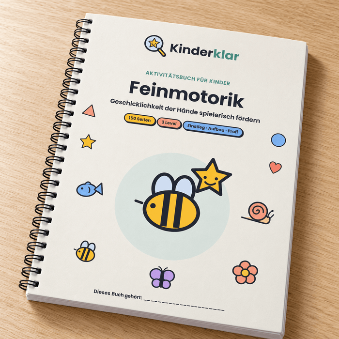 Feinmotorik – Kinderklar Lernbuch