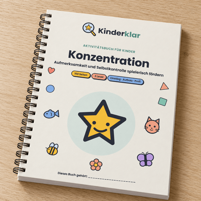 Konzentration – Kinderklar Lernbuch