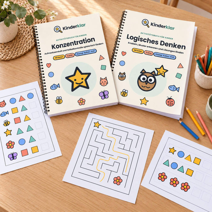 2er-Bundle – Kinderklar Lernbücher